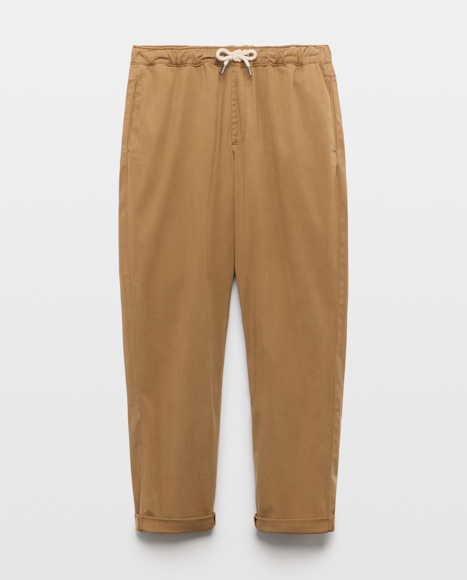 Joggers Largas com Elásticos 770 Terracota-4