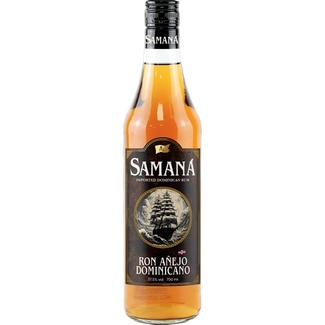 ron añejo República Dominicana botella 70 cl - Samana