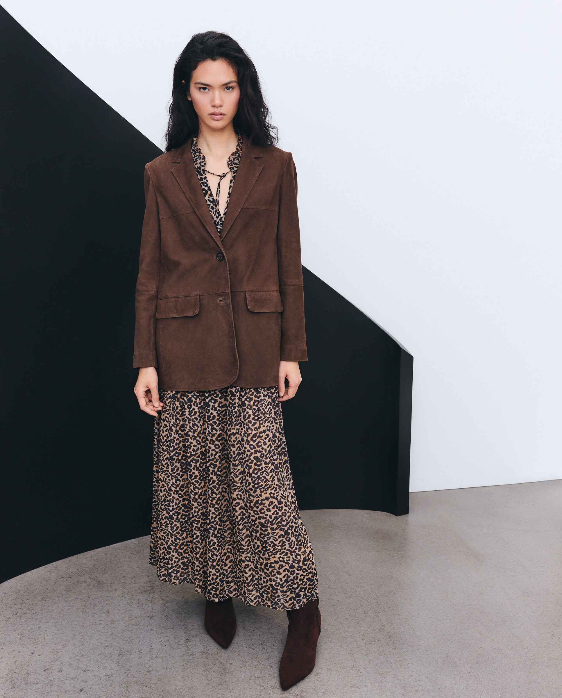 Imagem 0 de Blazer de Camurça