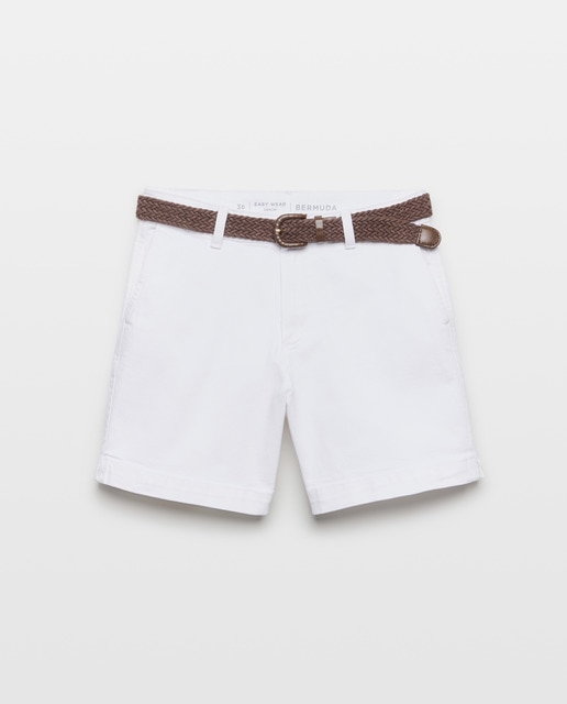 Imagem 0 de Bermudas de Ganga com Cinto