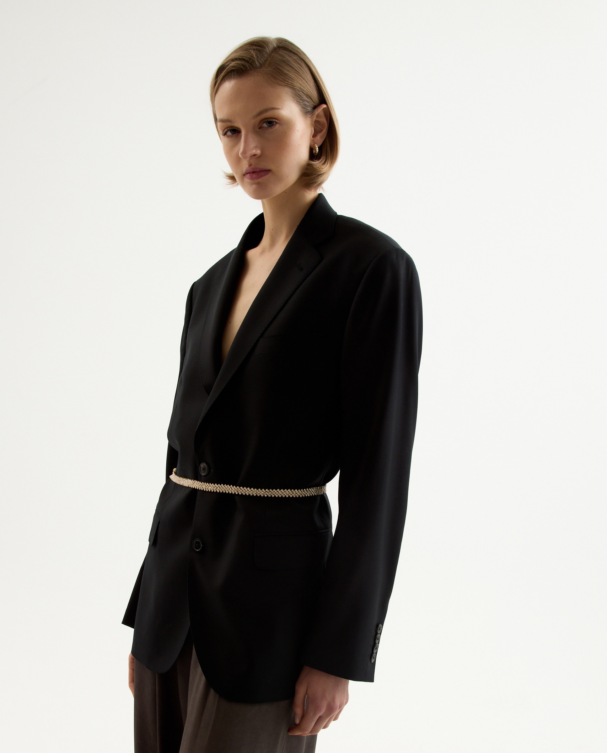 Cinto com Joia com Brilho 390 Ouro-3