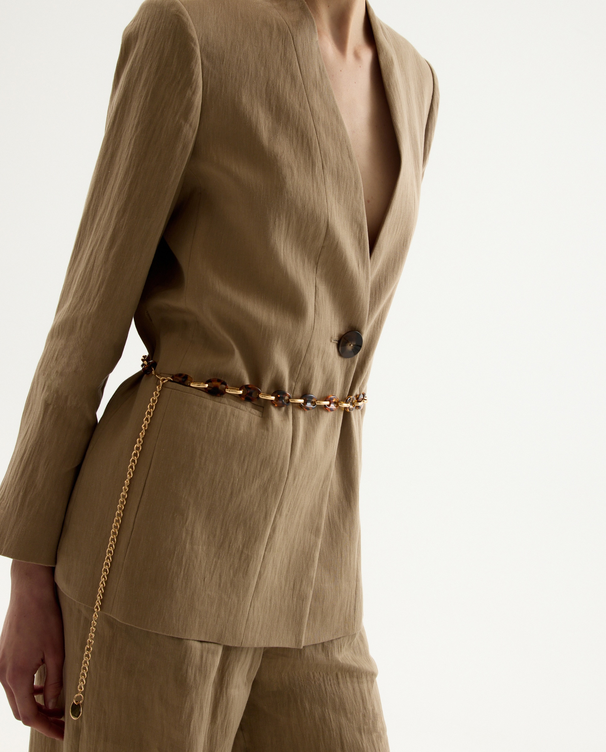 Cinto Calabrote Carey 390 Ouro-3