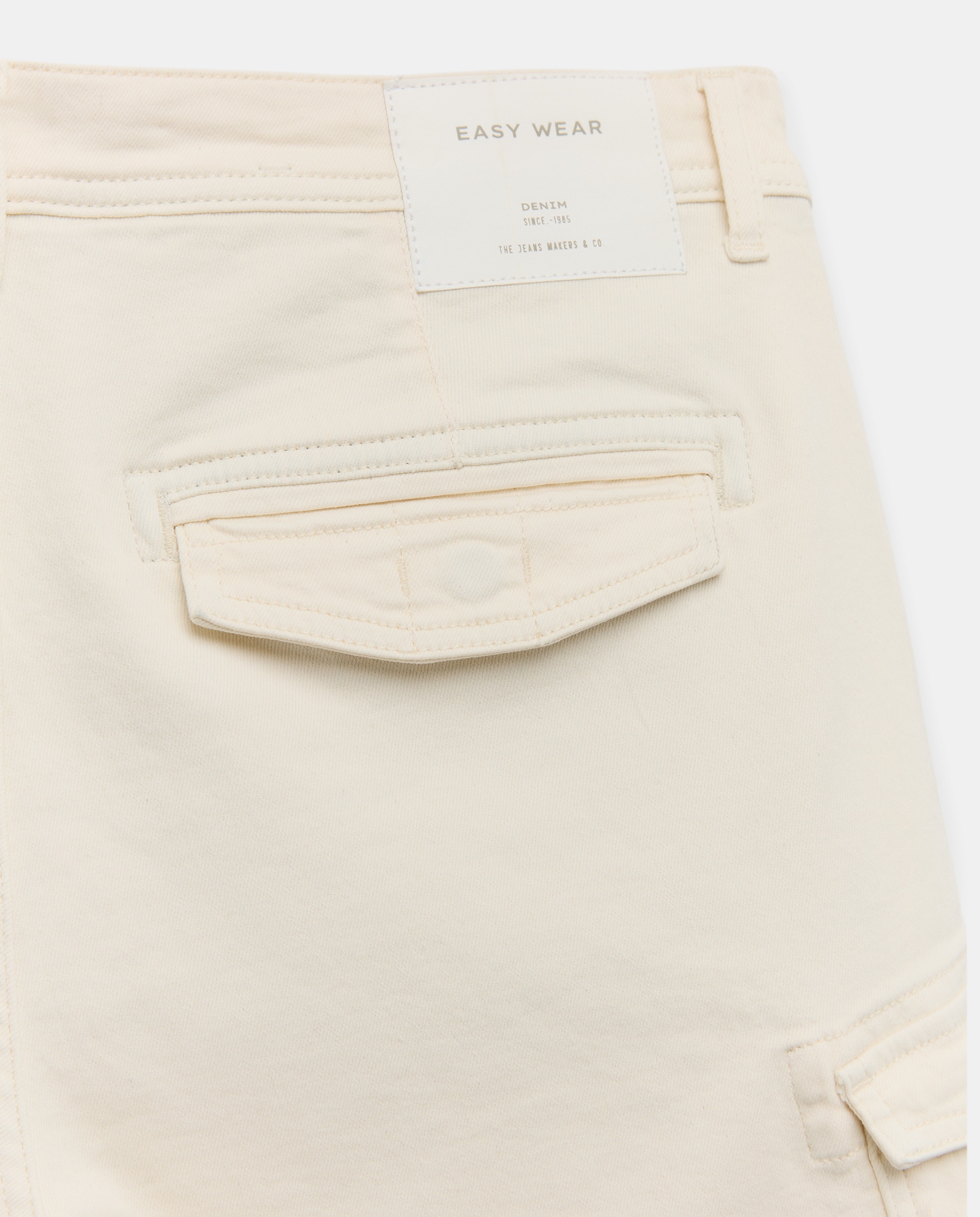Bermudas Multibolsos de Ganga Stretch 120 Cru-5