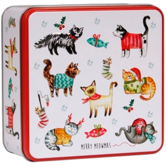 Bolachas Sortidas Merry Meowmas lata 160 g - Grandma Wild's