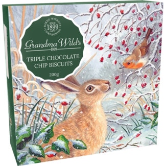 Biscoitos Trip Woodland Robin 200 g - Grandma Wild's