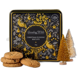Biscoitos Christmas Pudding 200 g - Grandma Wild's