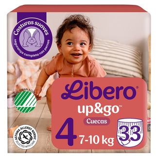 Fralda Cuecas UP & GO T4 embalagem 33 unidades - Libero