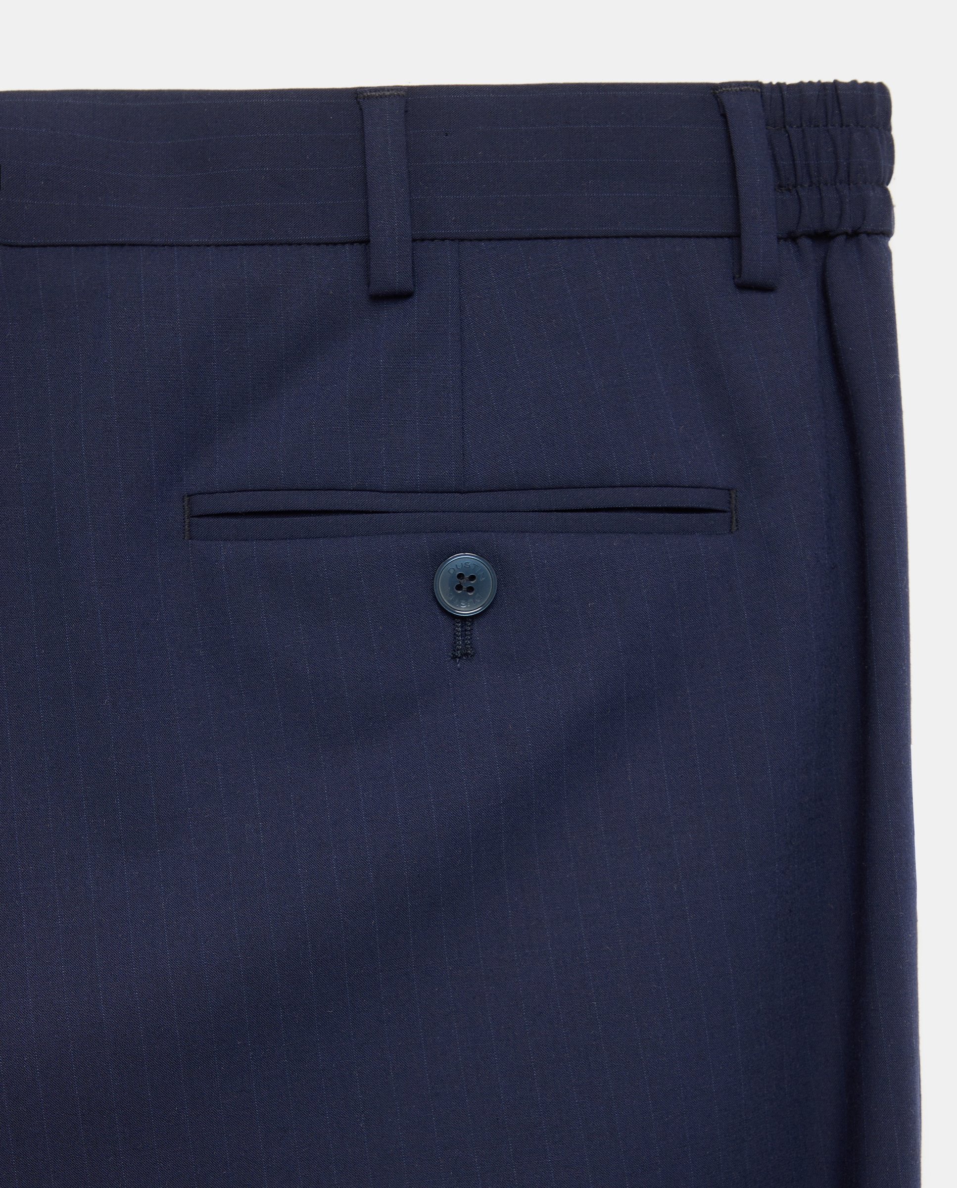 Calças de Fato Separate Slim Azul-2