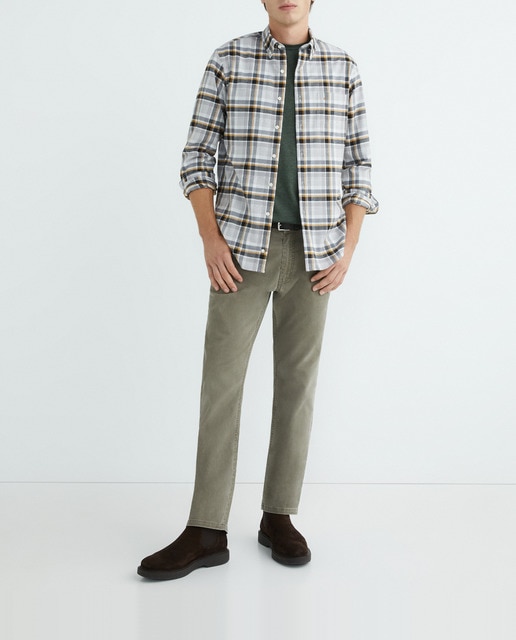 Imagen 0 de Camisa de hombre regular cuadros slim fit