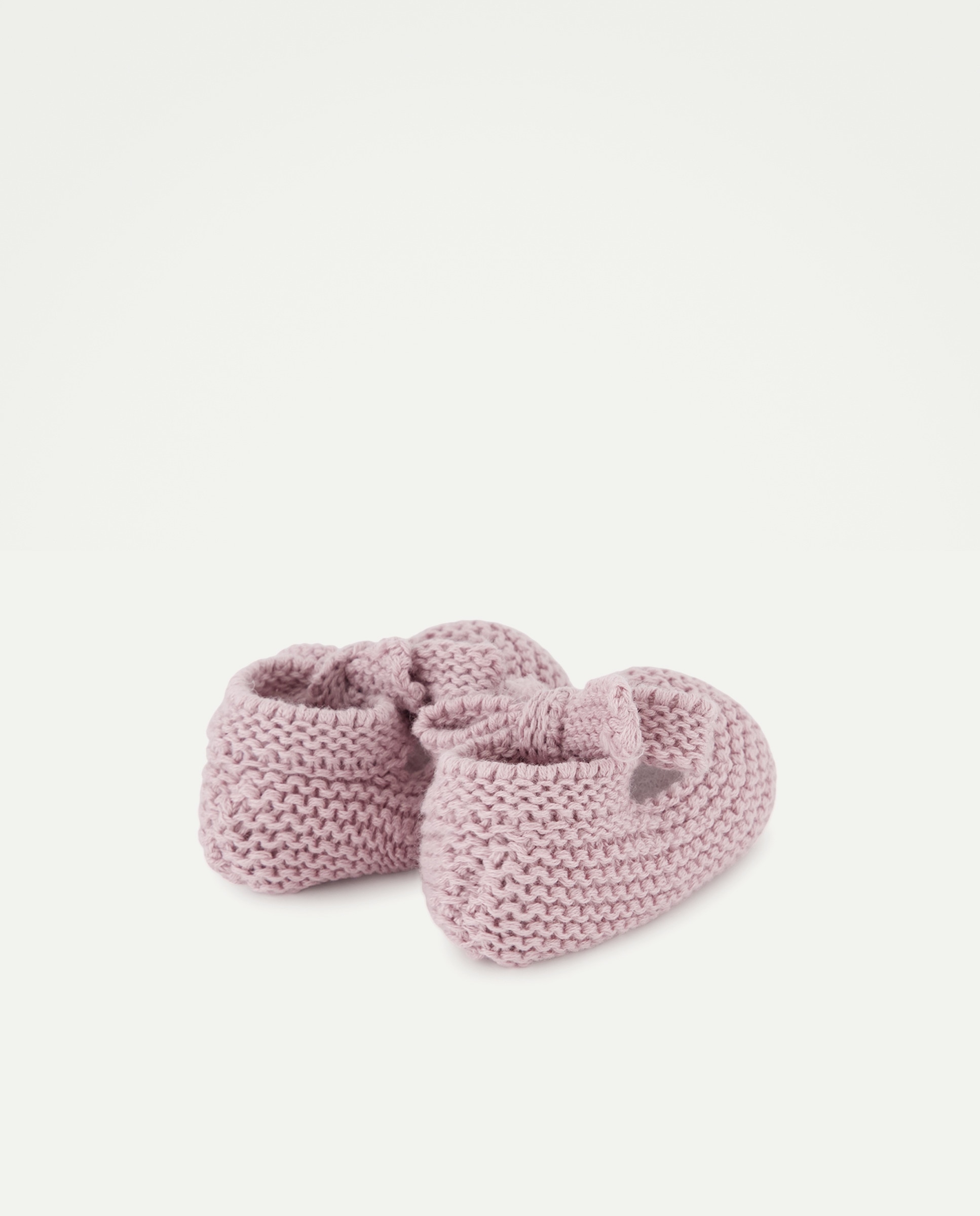 Patuco de recién nacido lazada 284 Lila-3