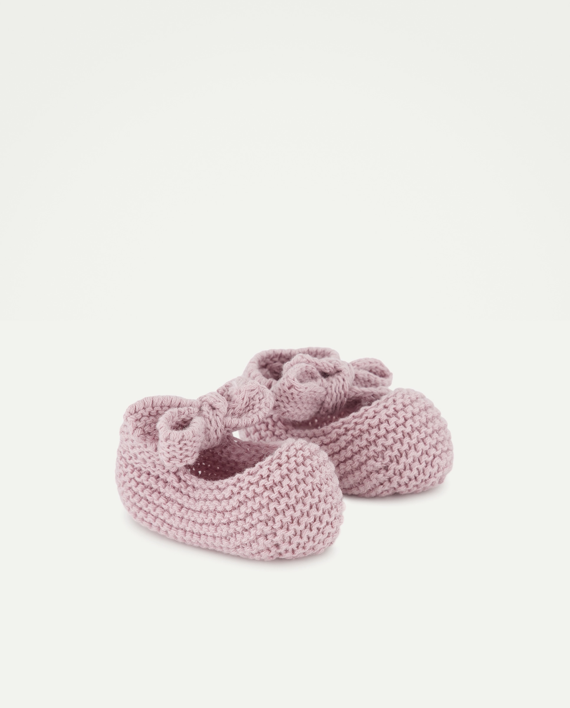 Patuco de recién nacido lazada 284 Lila-2