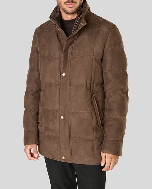 Imagen 0 de Chaquetón de hombre acolchado con tejido AMARA