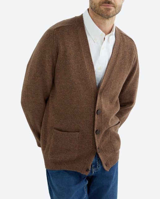 Imagen 0 de Cardigan de lana 100% Lambswool con botones