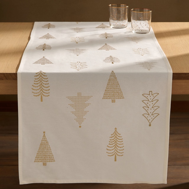 Imagen 0 de Camino de mesa navideño algodón Neta El Corte Inglés
