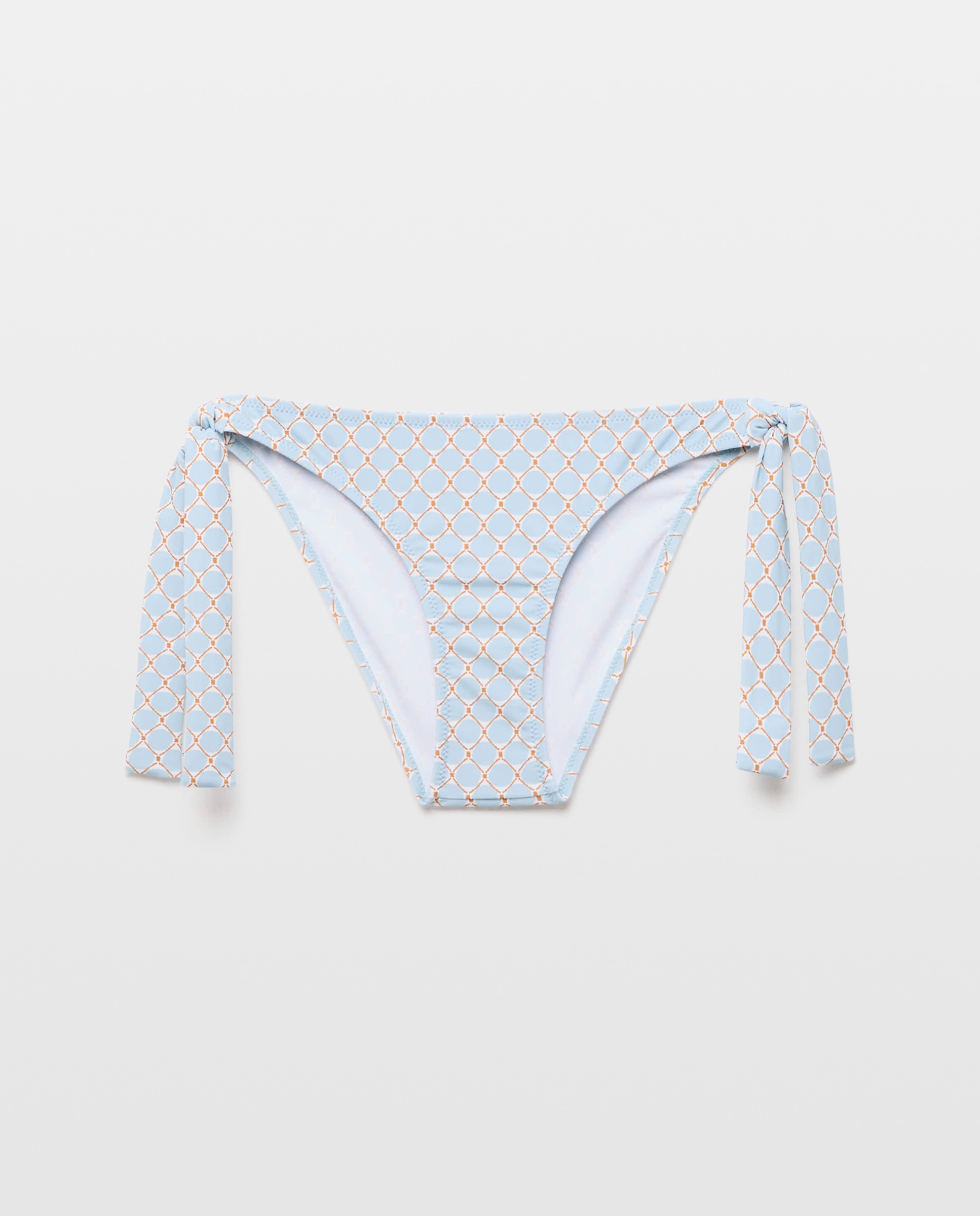 Braga de baño mujer lazos 450 Turquesa-4