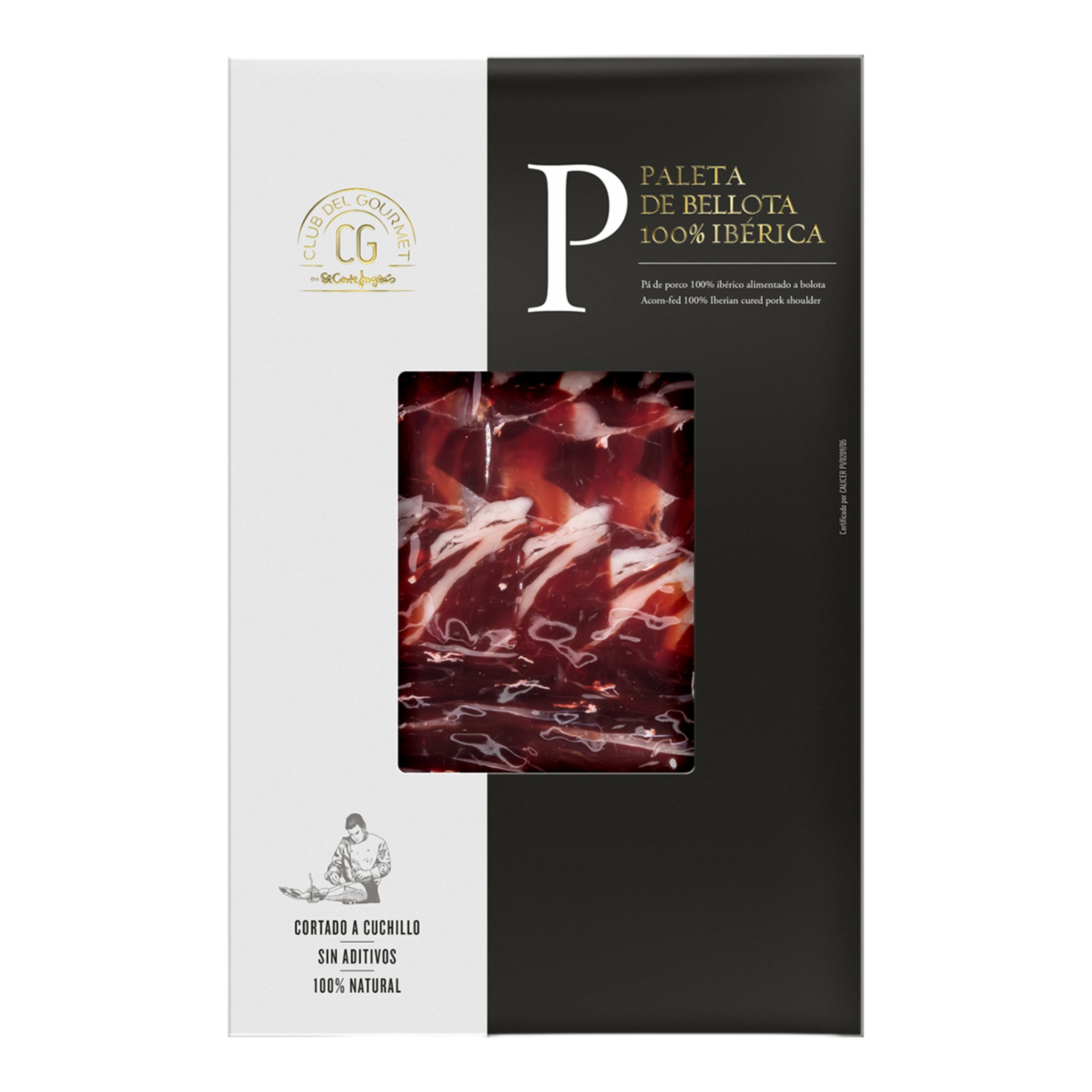 Imagen 0 de Paleta loncheada de bellota 100% Ibérica Club del Gourmet