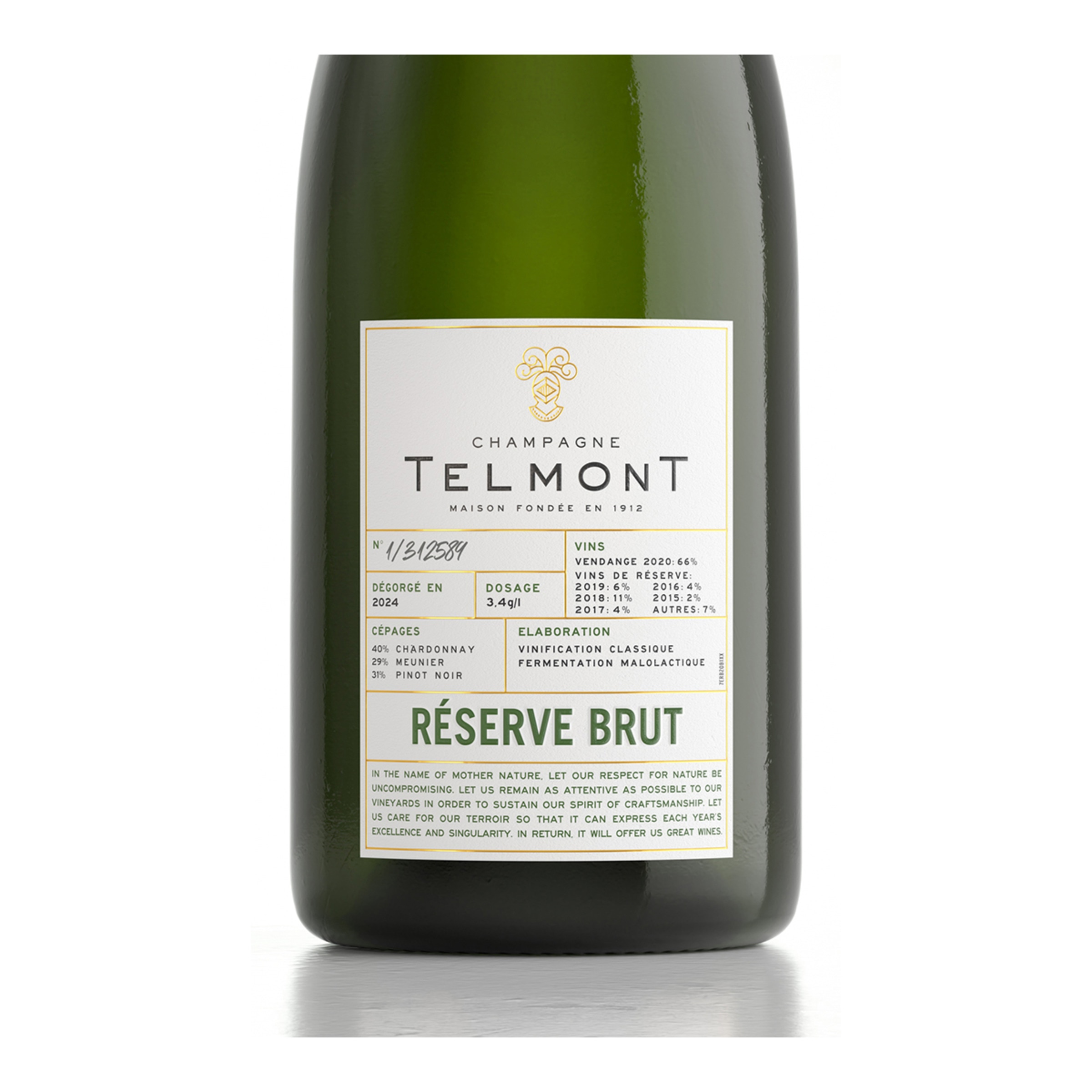 Champagne Réserve Brut Telmont 2