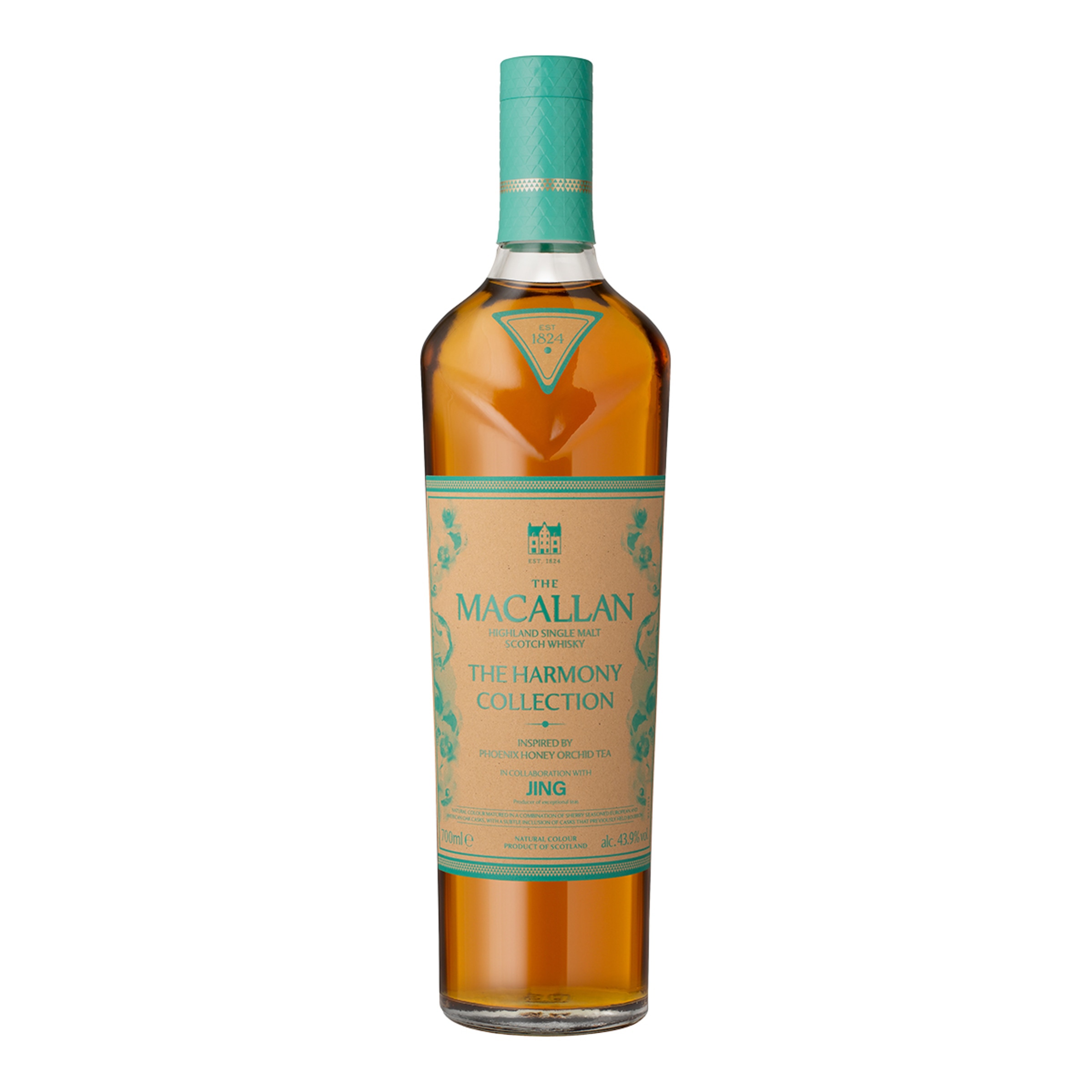 Estuche whisky escocés The Macallan The Harmony Collection 2025 Inspired by Phoenix Honey Orquid Tea 3