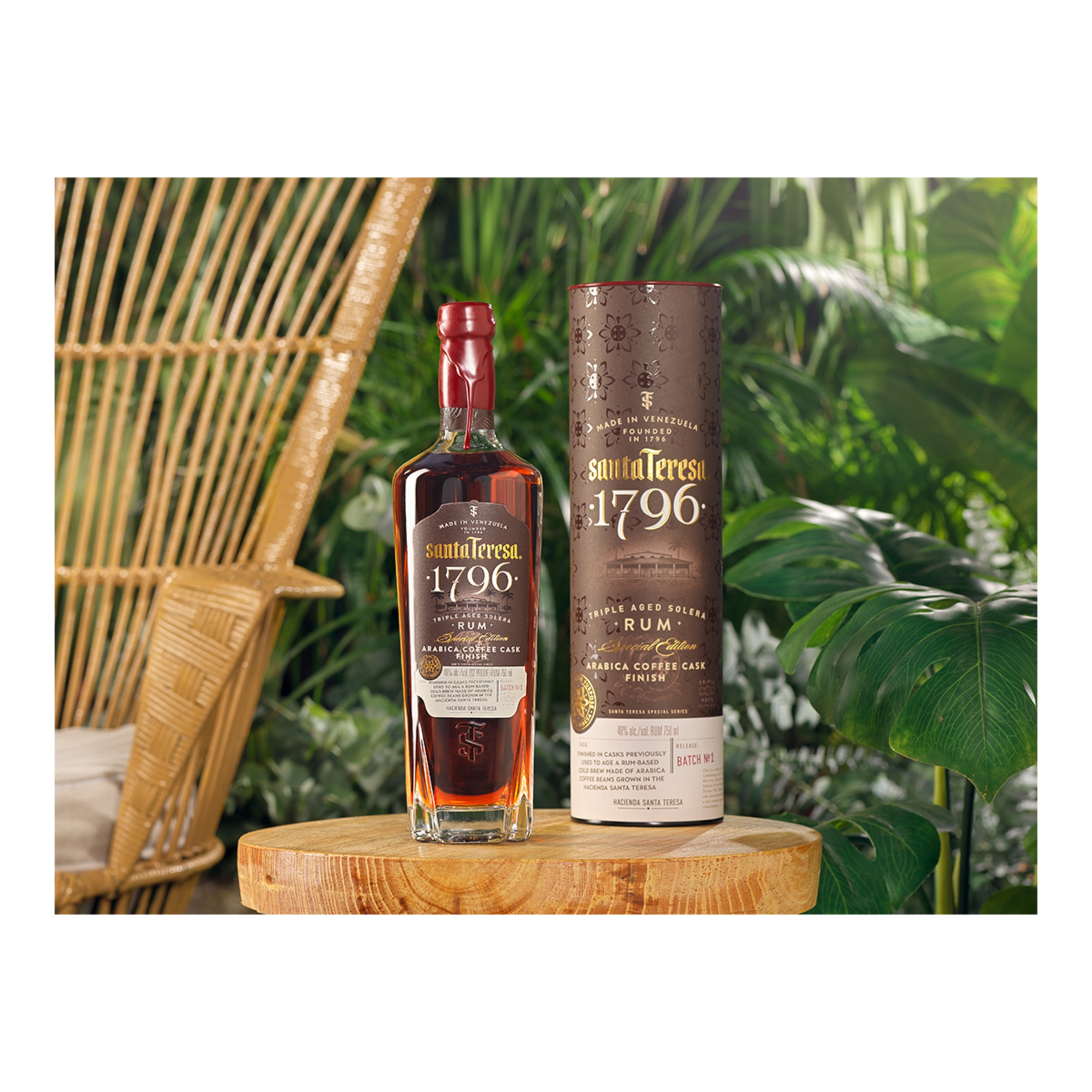Ron Edición Coffee Cask extra añejo Santa Teresa 1796 2