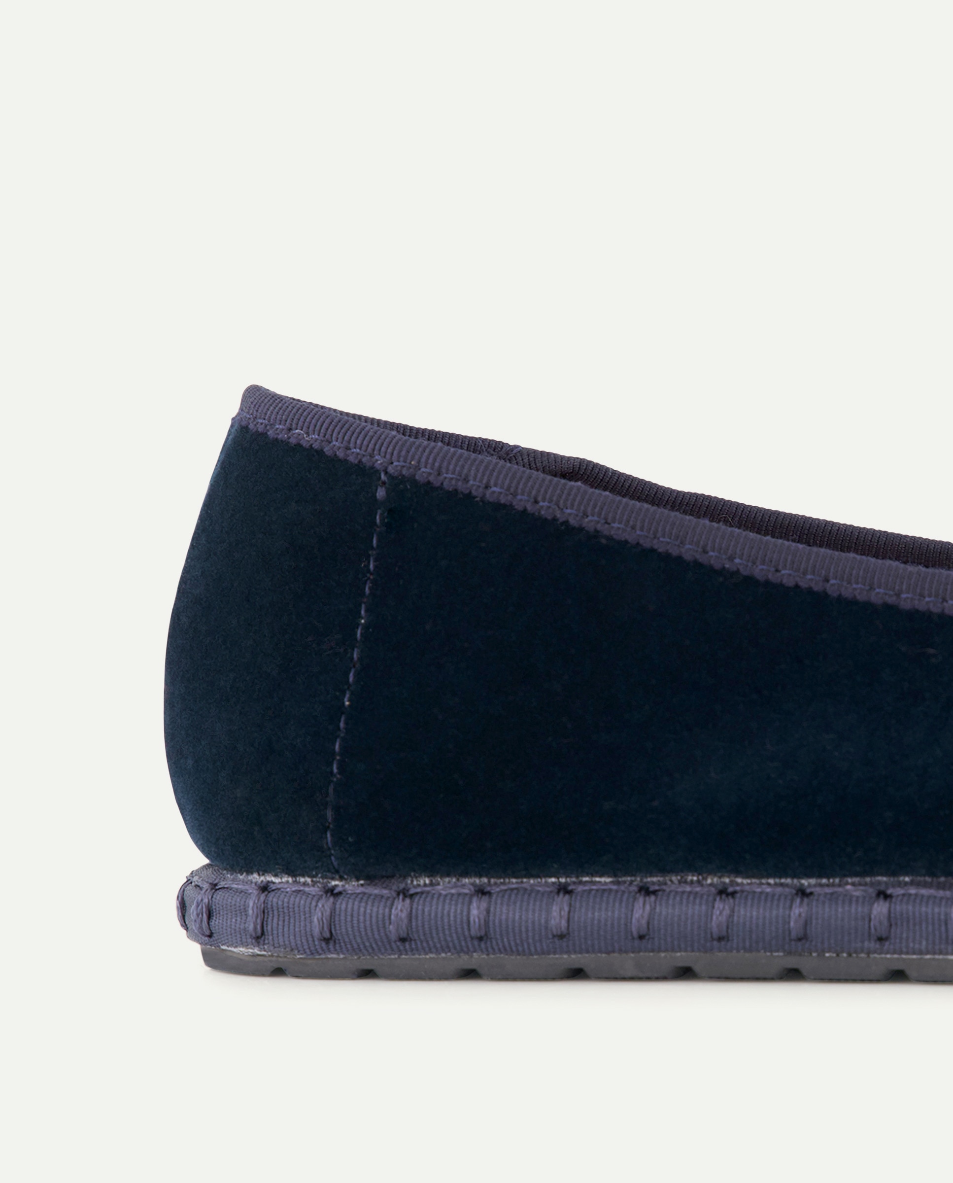 Zapato de mujer de terciopelo slipper 830 Antracita-5