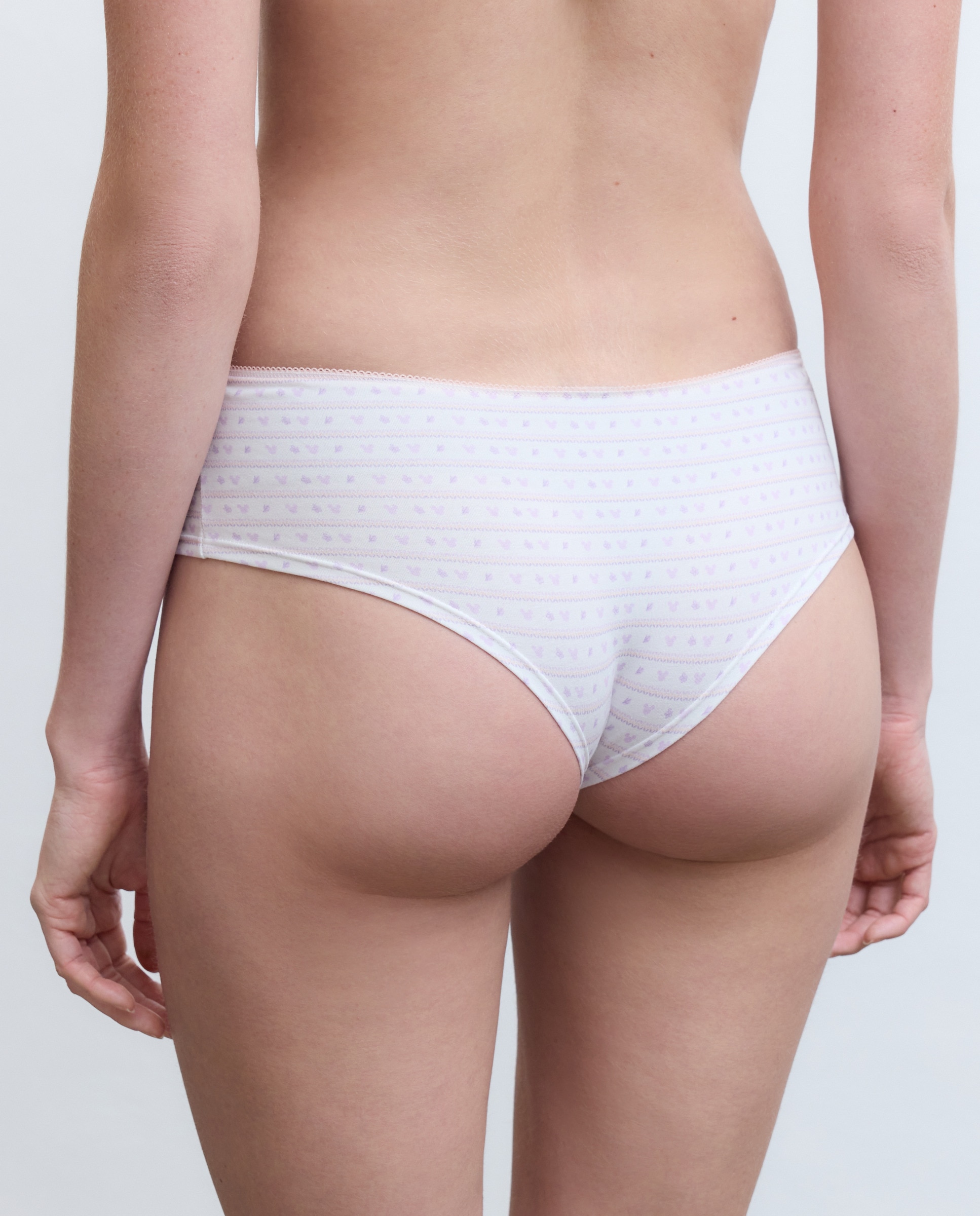 Pack de 4 Cuecas Hipster Mickey 260 Salmão-2