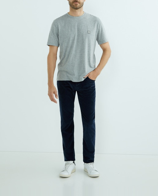 Imagen 0 de Pantalón de hombre jeans, 5 bolsillos, lavado