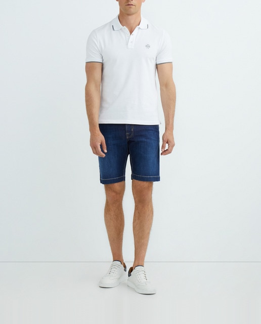 Imagen 0 de Pantalón de hombre corto cinco bolsillos color