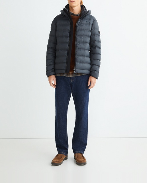 Imagen 0 de Plumífero hombre de nylon corto ultraligero