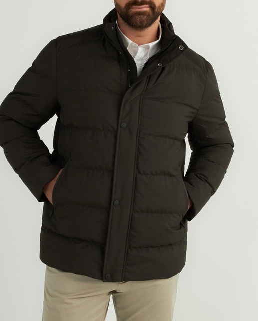 Imagen 0 de Plumífero de hombre con dos bolsillos tallas grandes