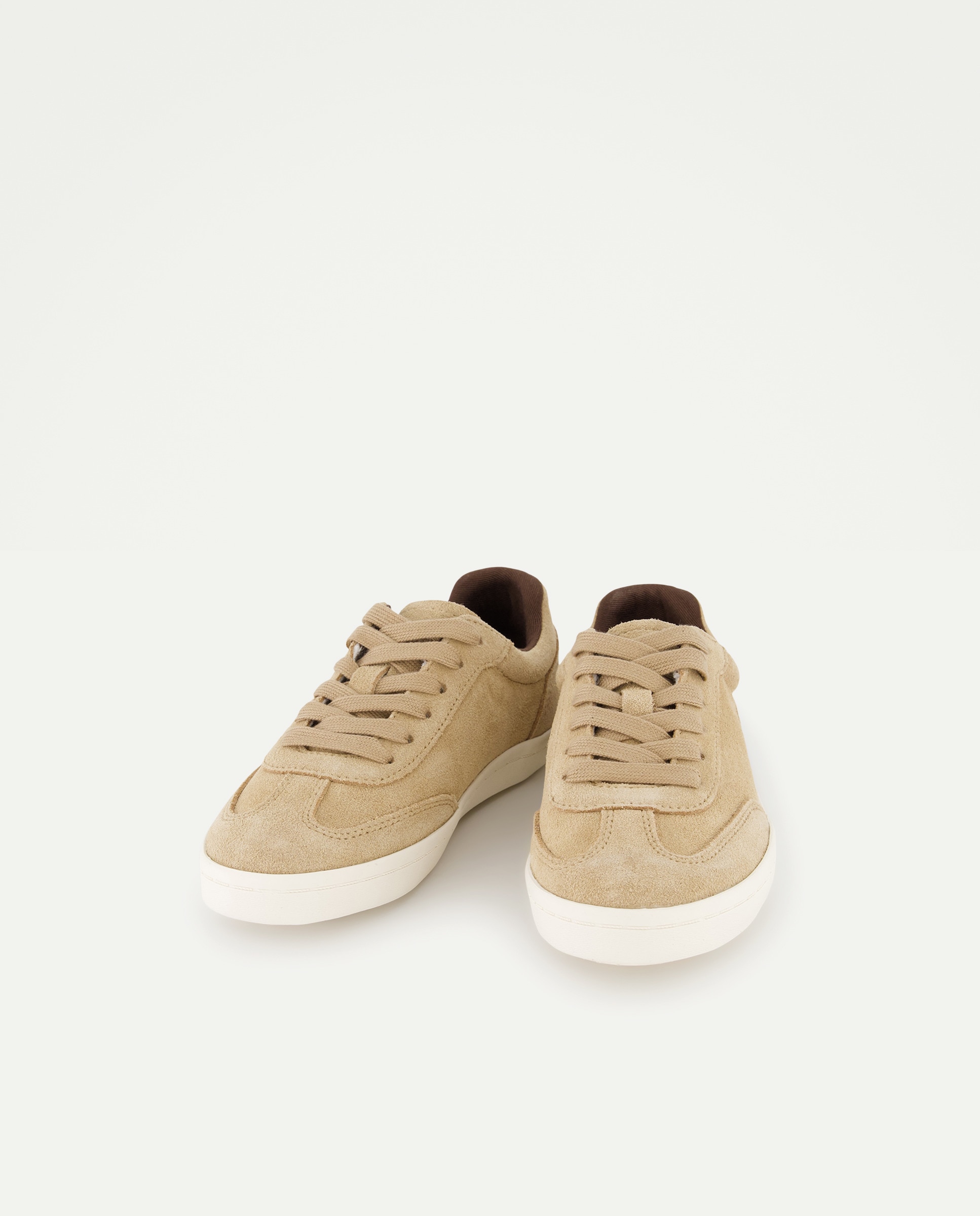 Zapato de infantil de ante Beige-2