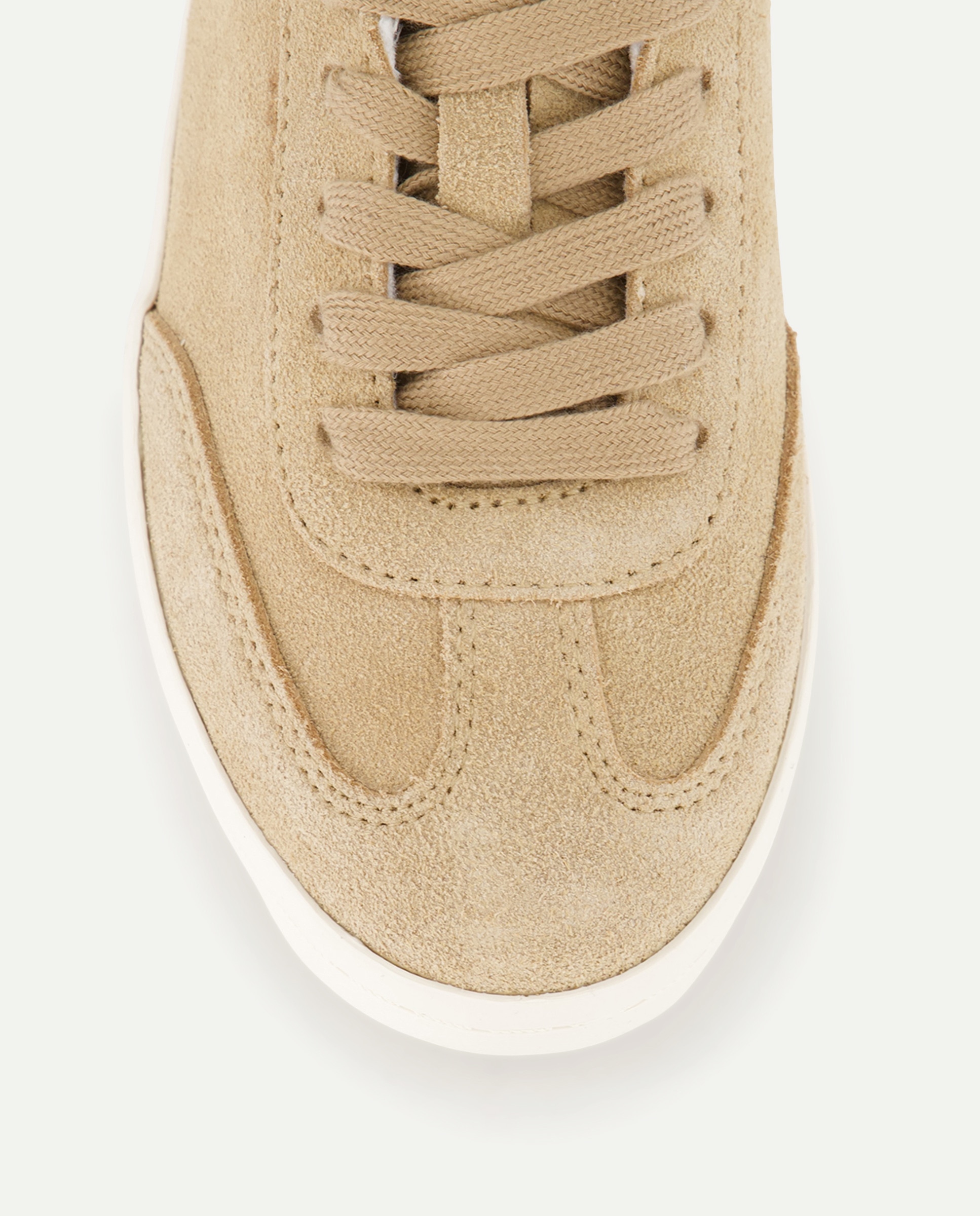 Zapato de infantil de ante Beige-5