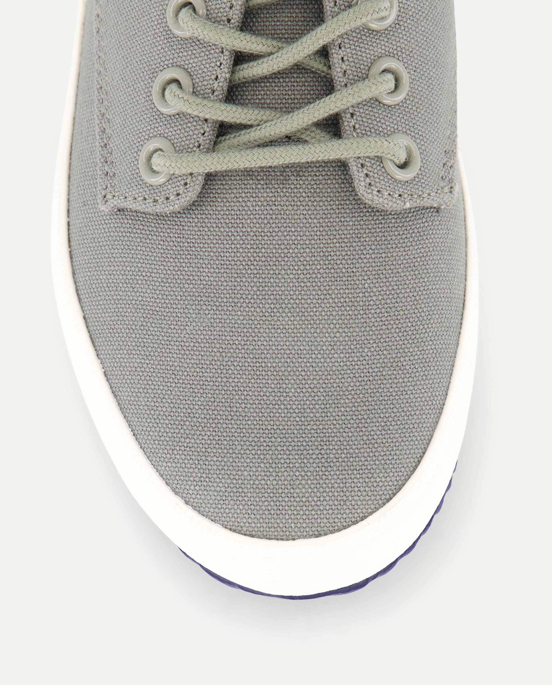 Zapato niño canvas con cordones 520 Kaki-5