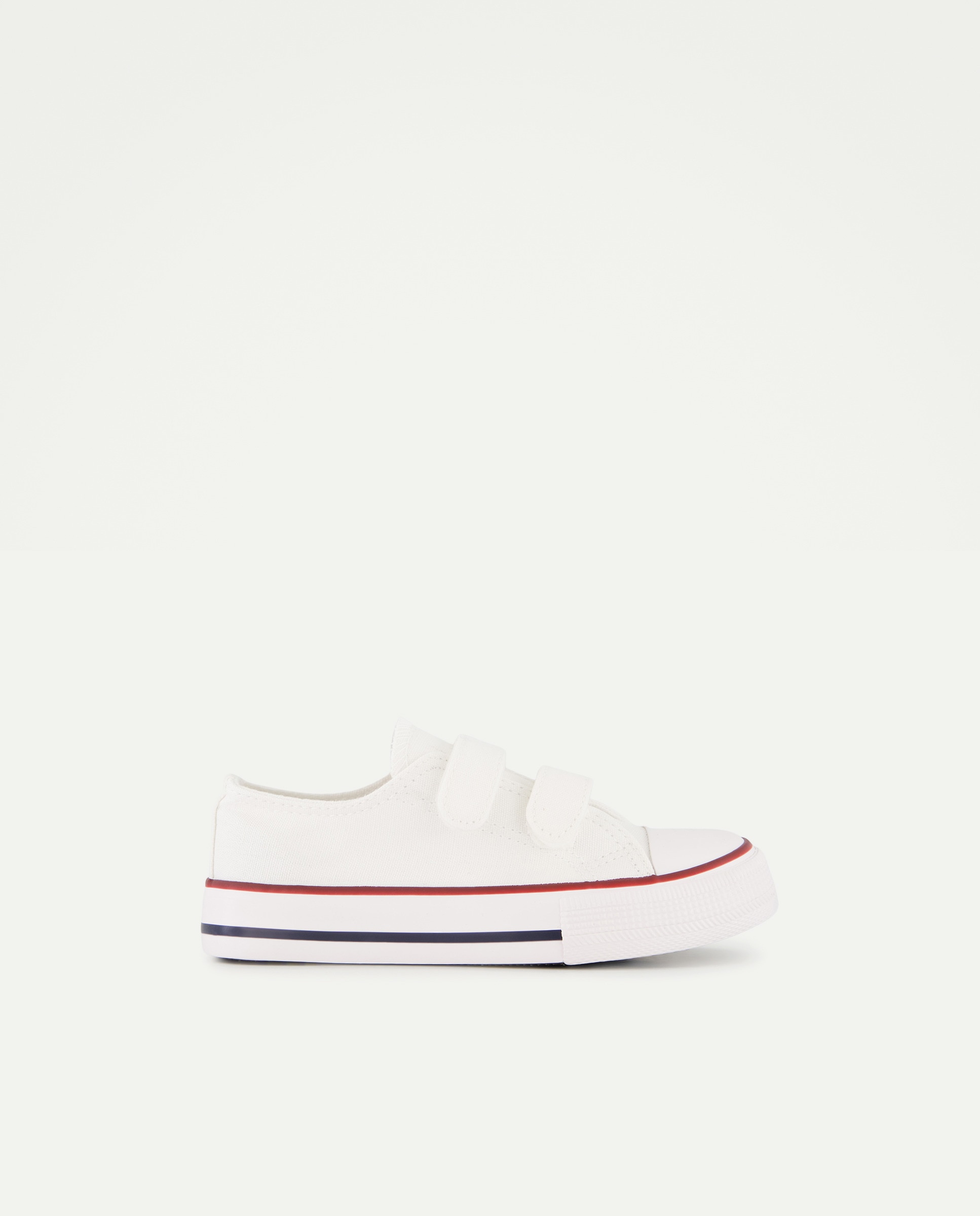 Lona bebés con puntera y cierre velcro Blanco-1