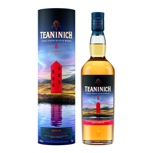 Imagen 0 de Estuche whisky escocés Teaninich 8 años Special Release 2025 single grain
