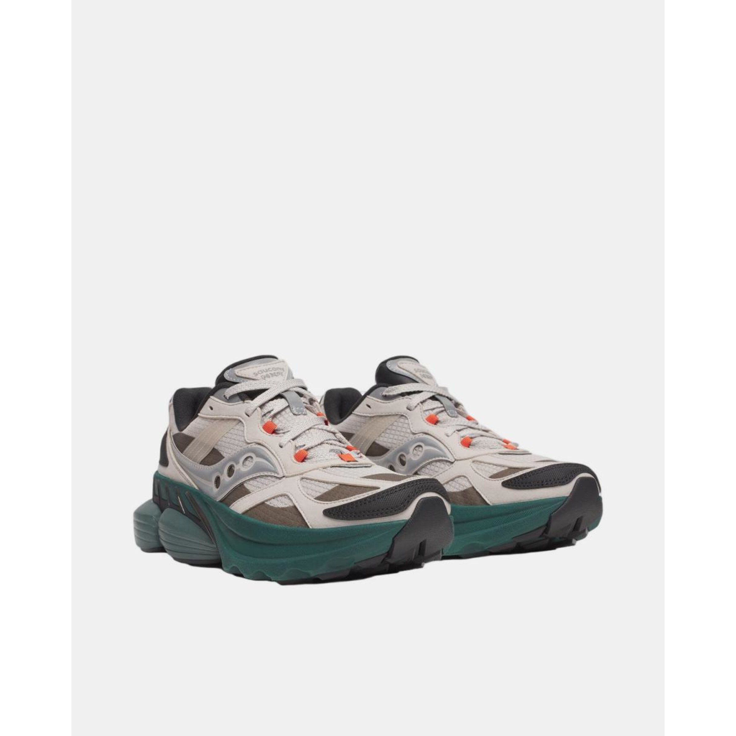 Sapatilhas Grid NXT de Homem e Mulher Cinzento/Verde-3