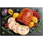 spit-roasted capon stuffed with truffled foie mousse and cranberries tray 750 g