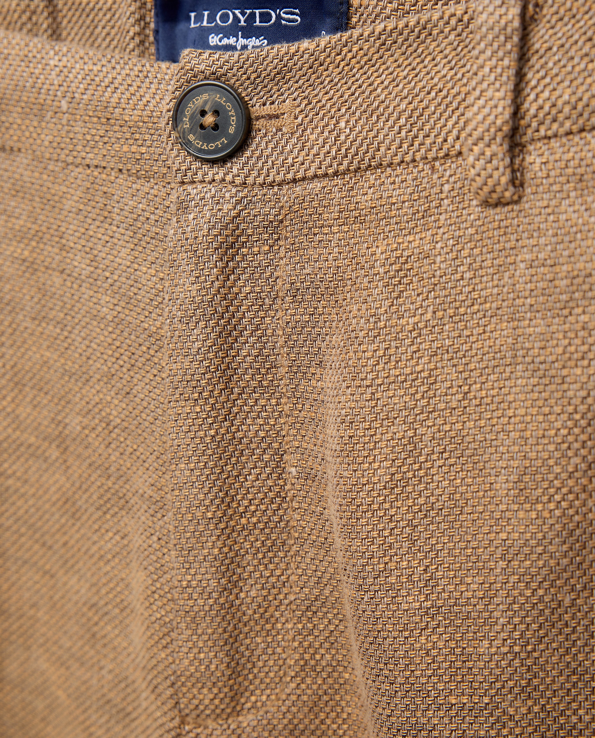 Calças de Linho 770 Terracota-5