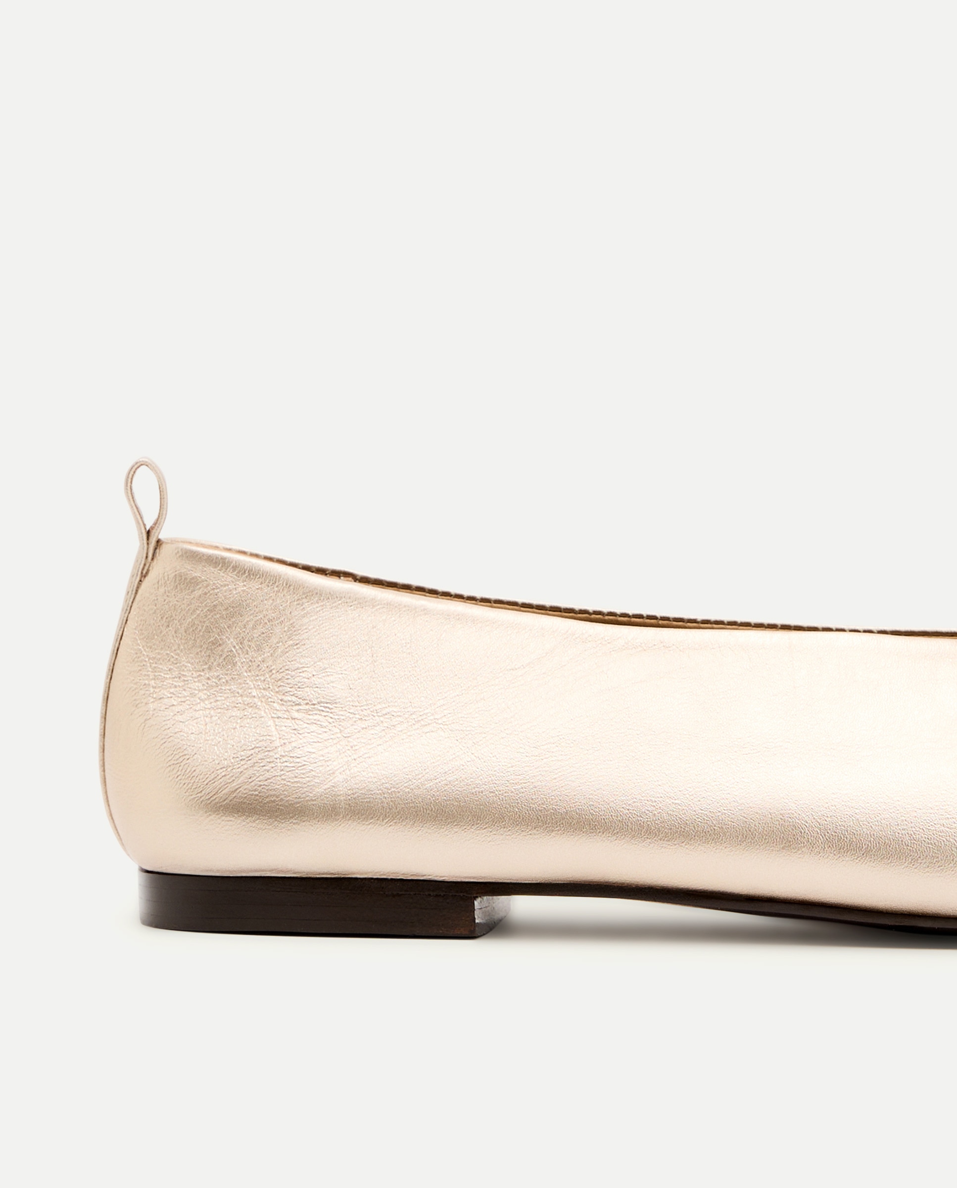 Bailarina mujer napa laminada 390 Oro-5