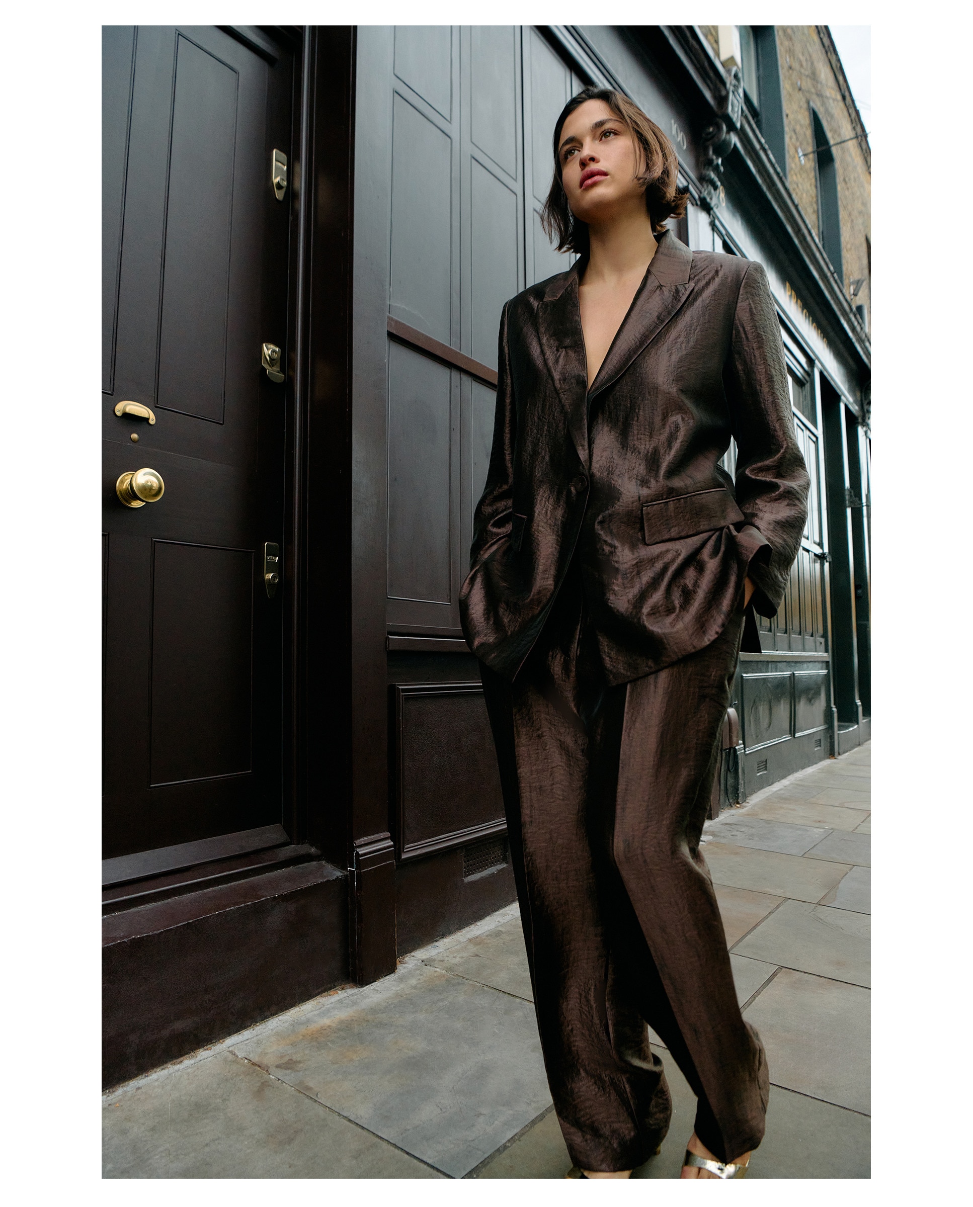 Imagem 0 de Calças de Fato Fluidas