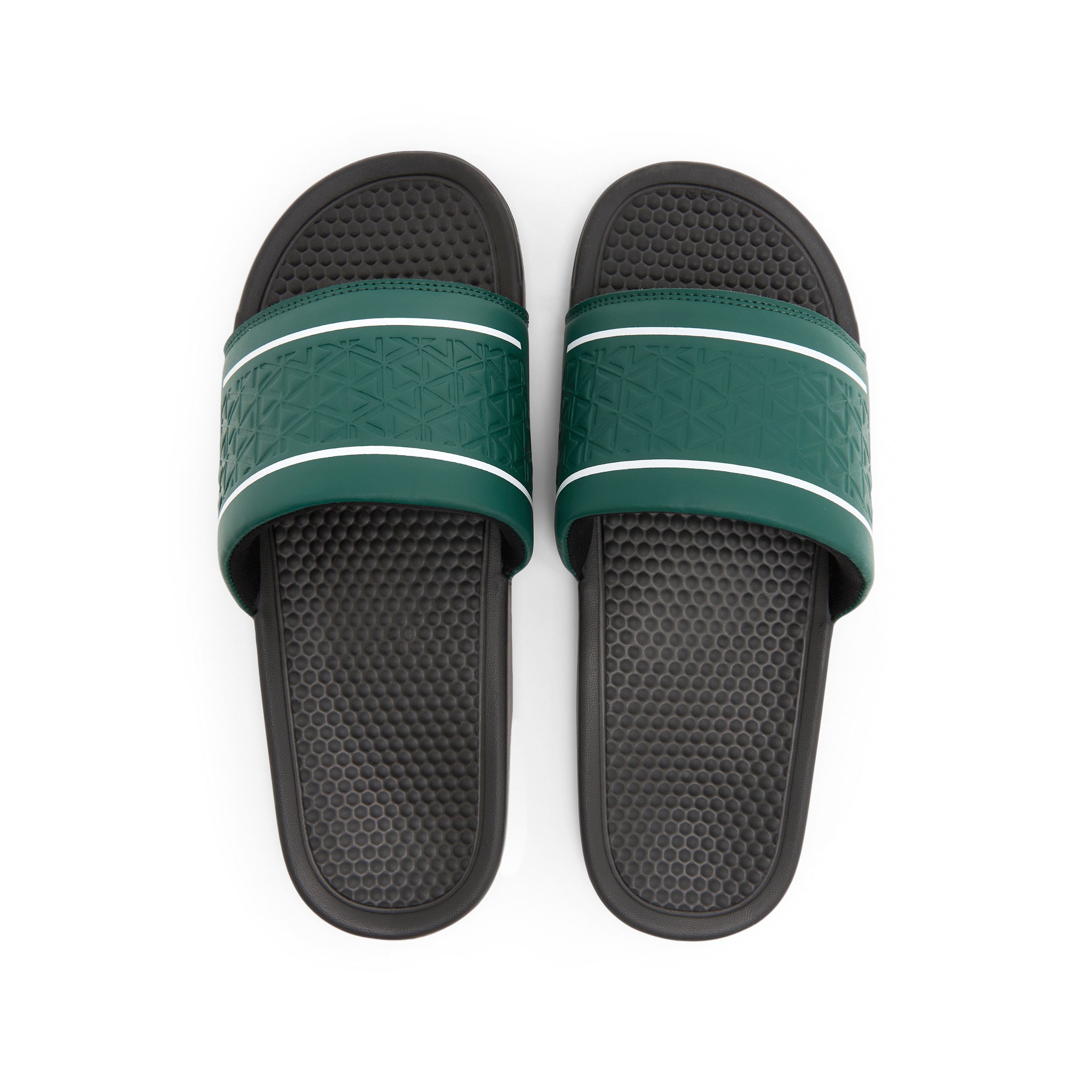 Sandálias de Carcela Butfly Verde-1