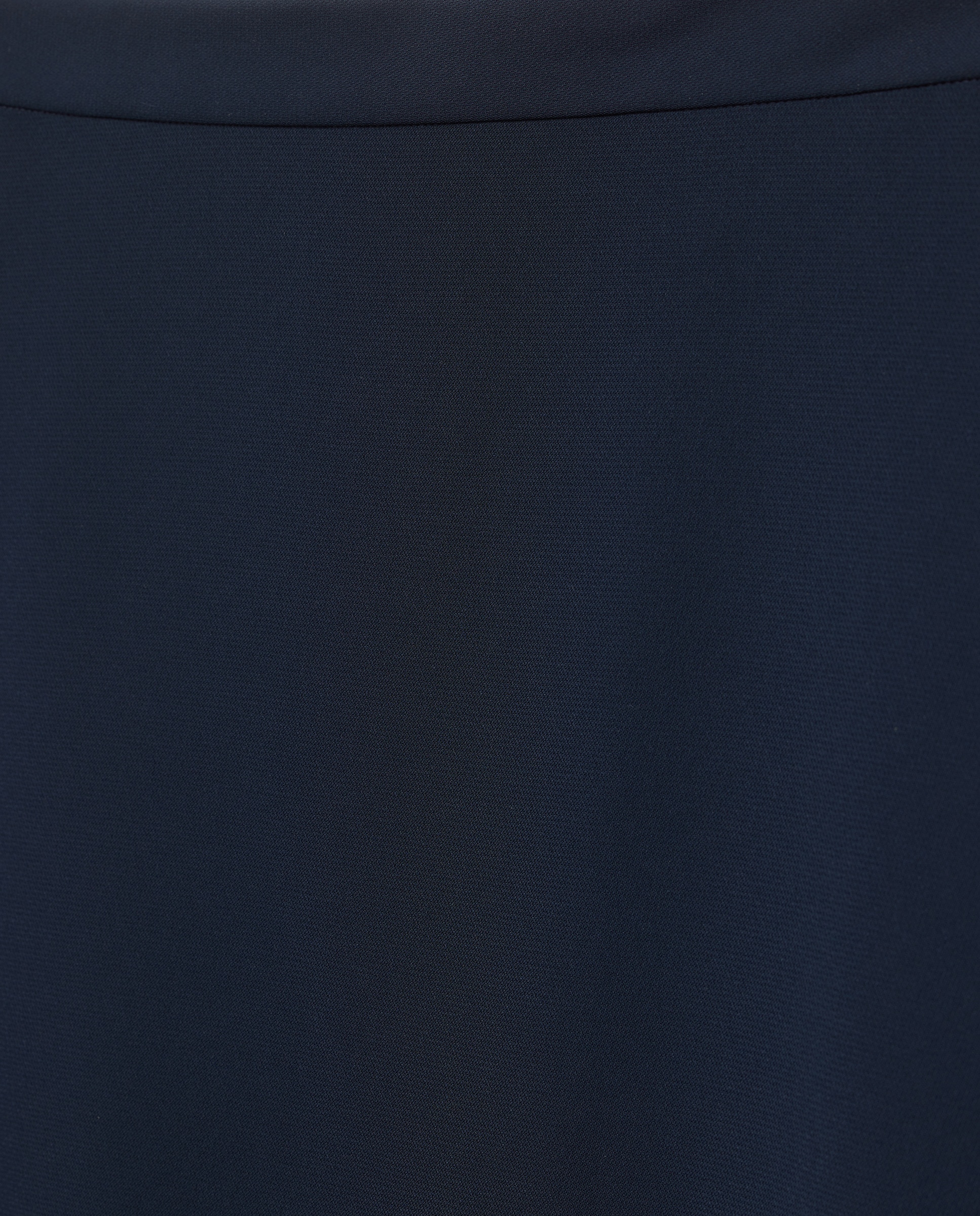 Saia direita curta básica Azul-marinho-5