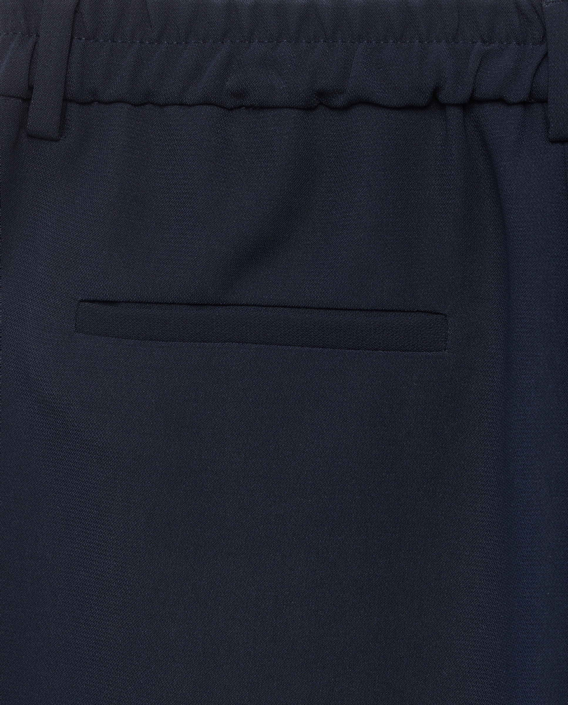 Calças semi skinny com bolsos Azul-marinho-6