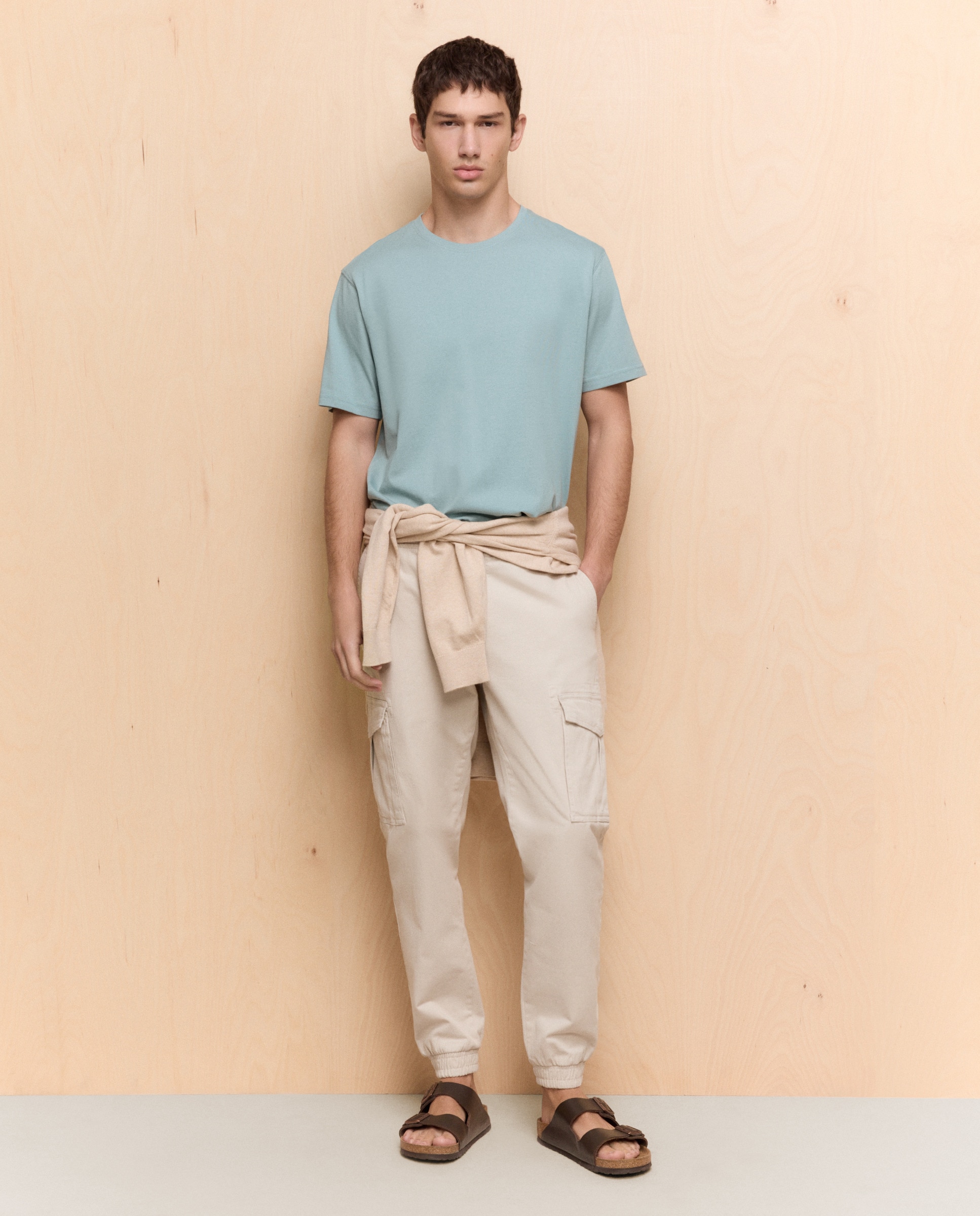 Imagem 0 de T-shirt Lisa de Manga Curta