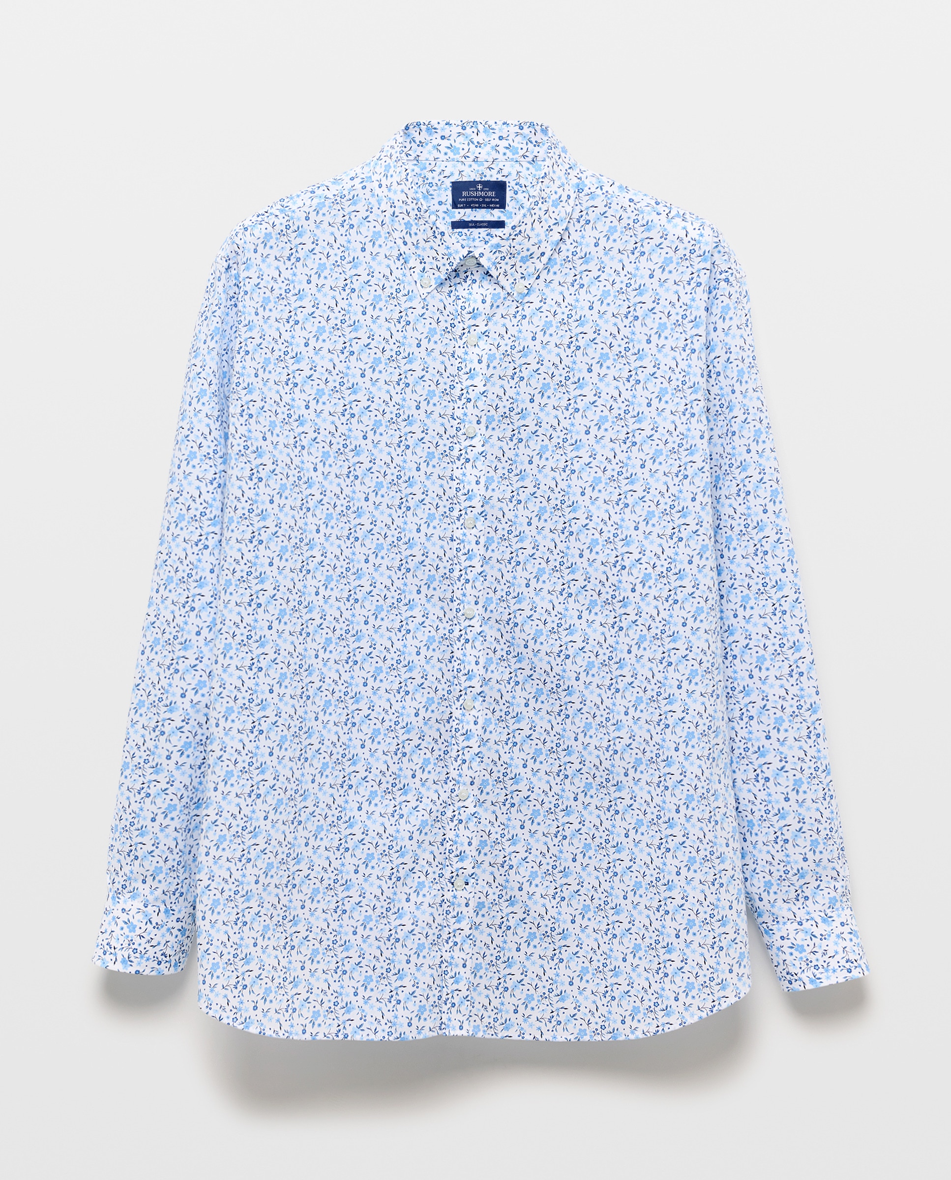 Camisa Non Iron Tamanhos Grandes Estampado-4