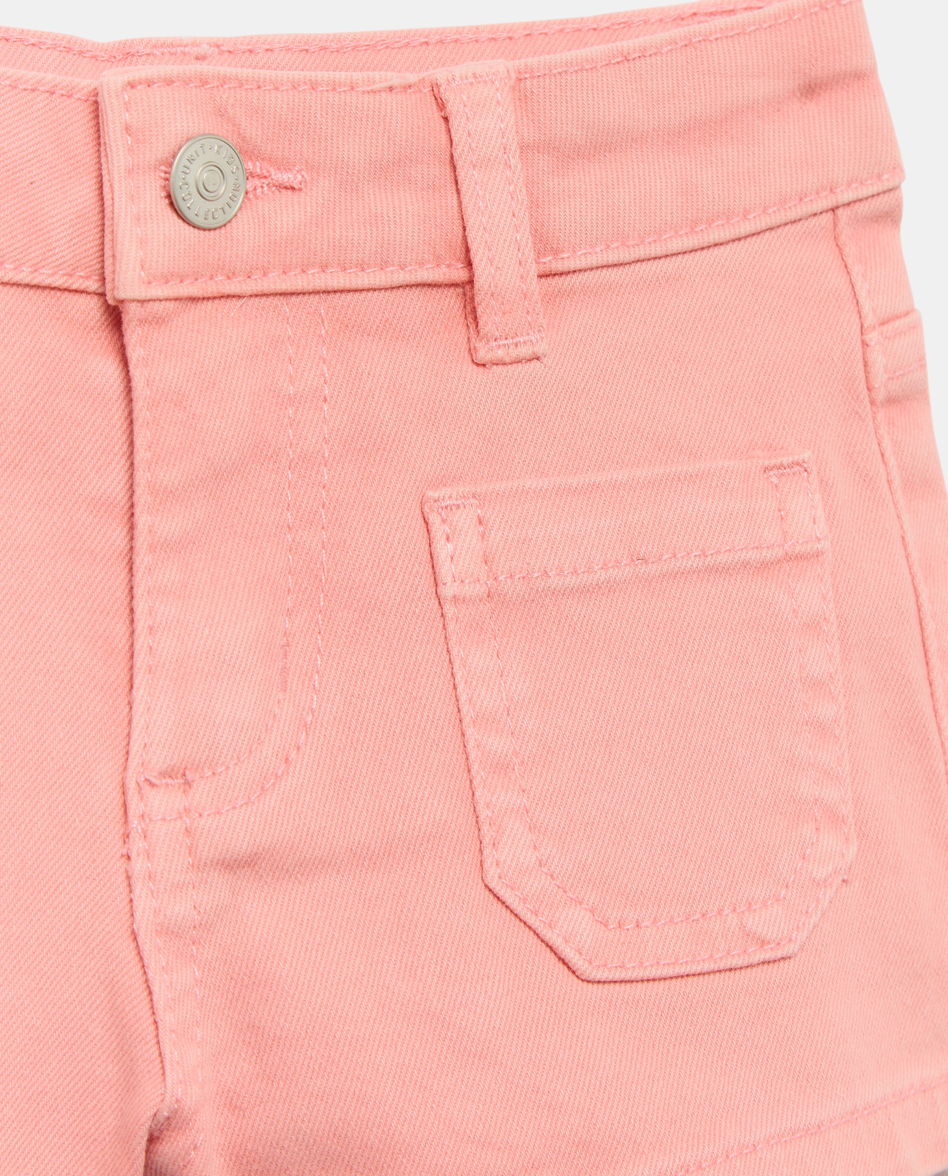 Short bebé niña con bolsillos 240 Fucsia-3