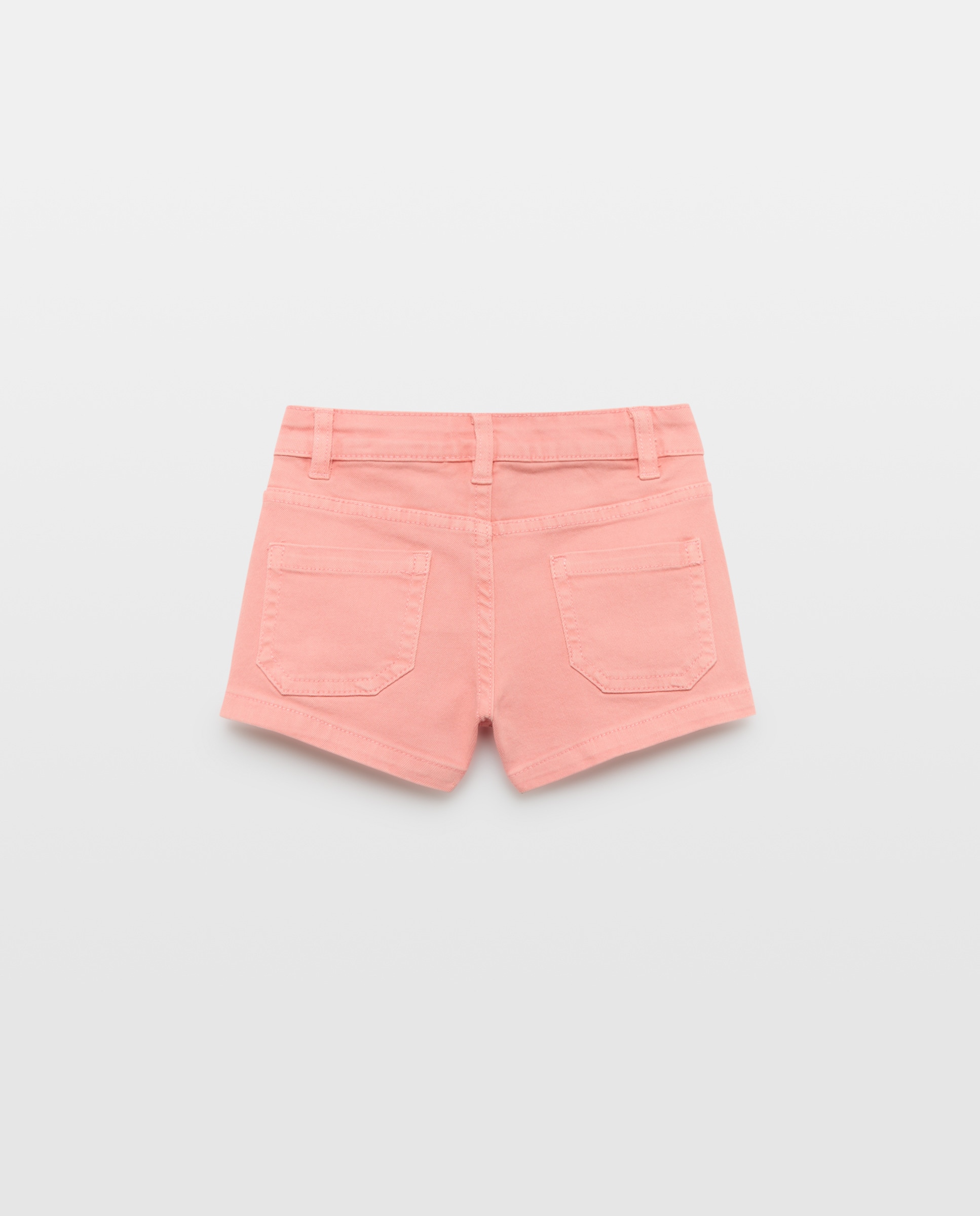 Short bebé niña con bolsillos 240 Fucsia-2