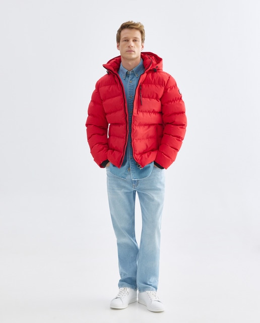 Imagem 0 de Parka Acolchoada com Capuz Desmontável