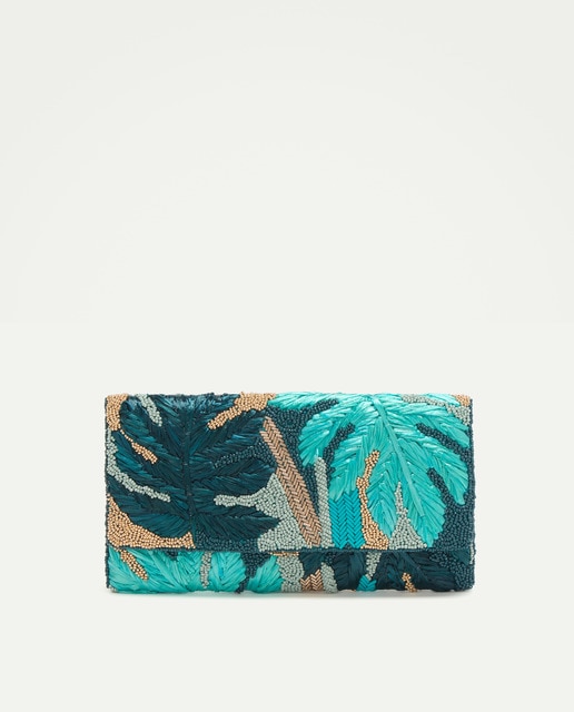 Imagem 0 de Mala Tipo Clutch de Ráfia