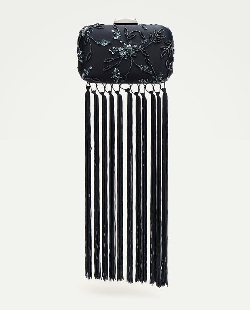 Imagem 0 de Mala Clutch com Bordado de Pedraria