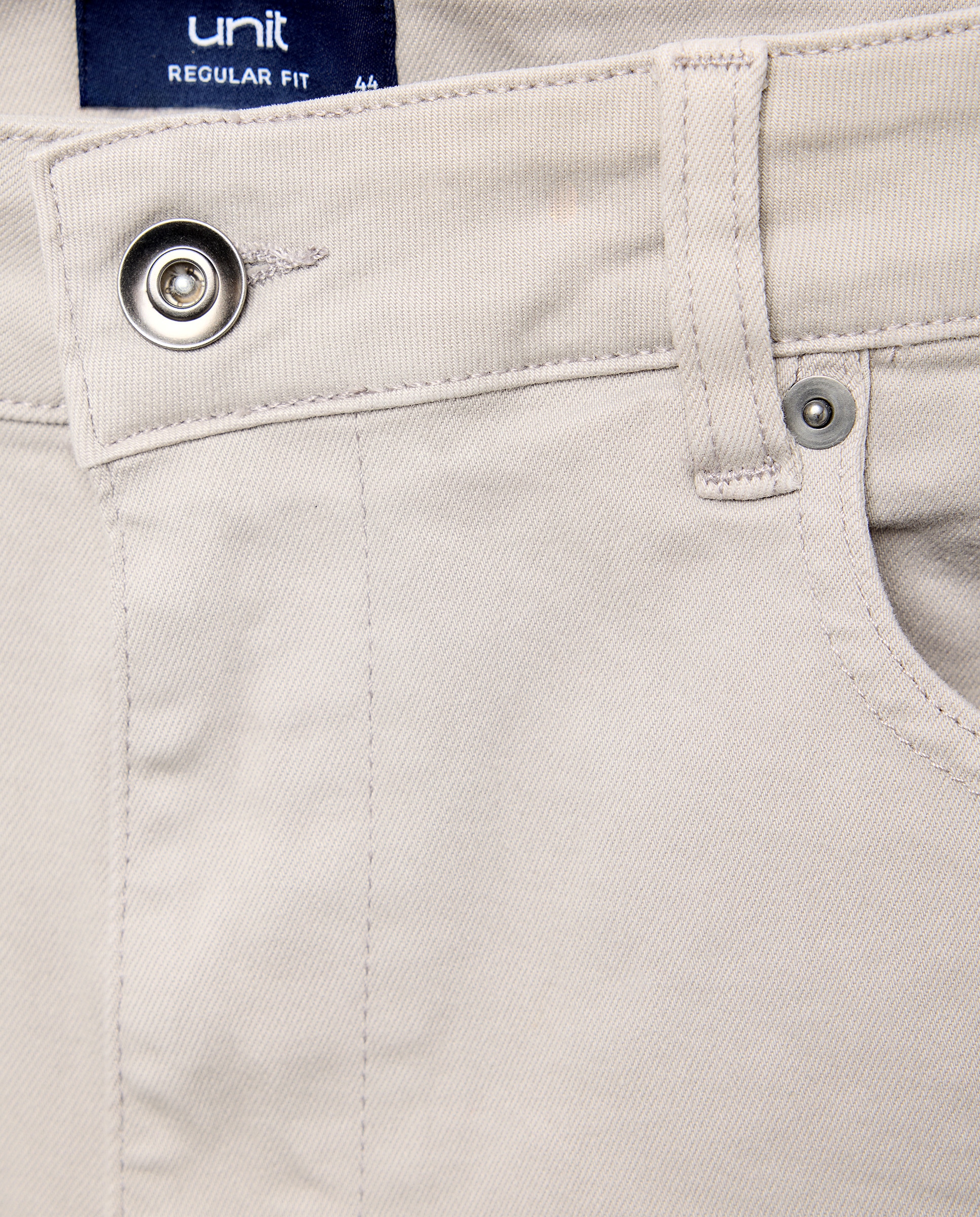 Bermudas hombre cinco bolsillos lavada Gris claro-5